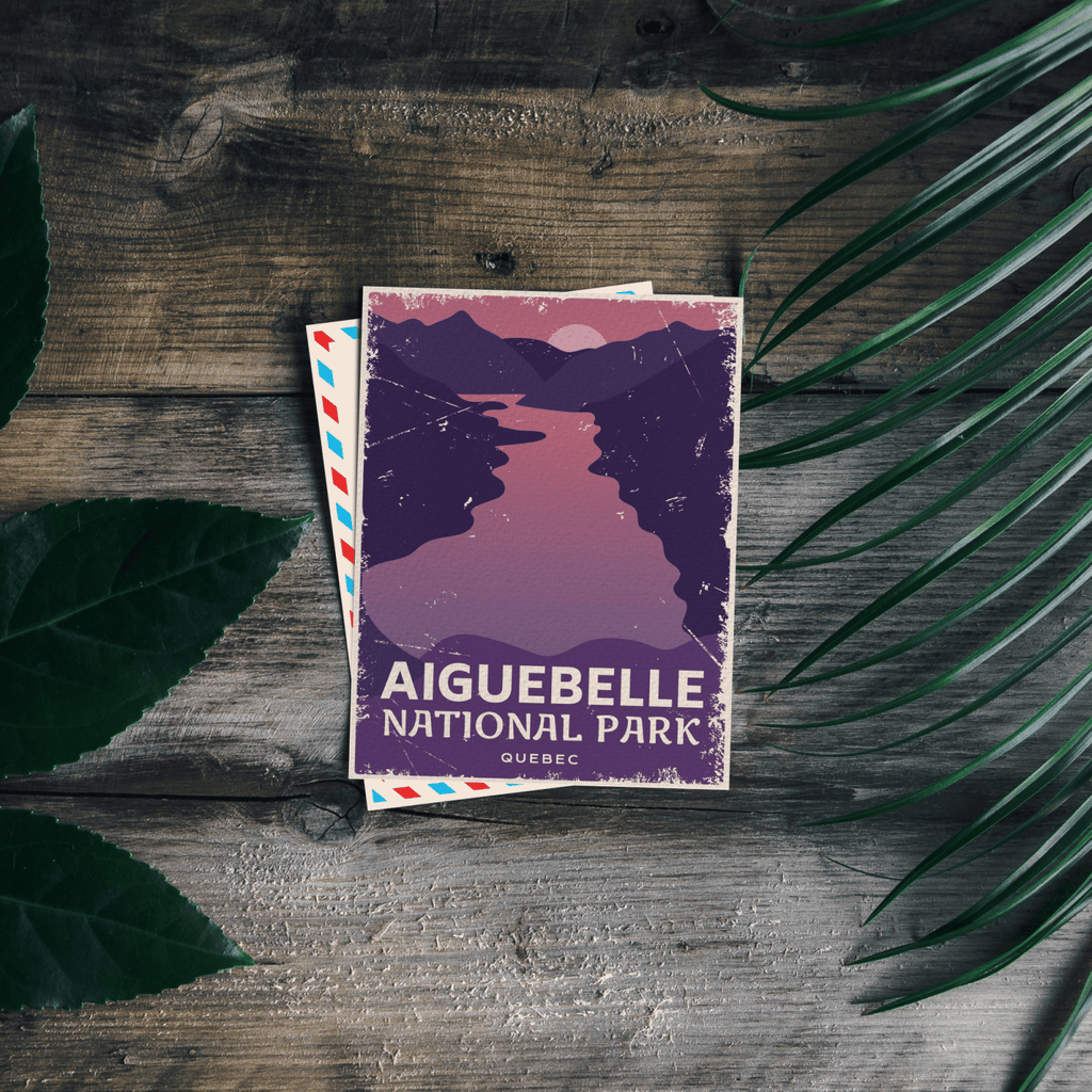 Aiguebelle Quebec National Park Postcard