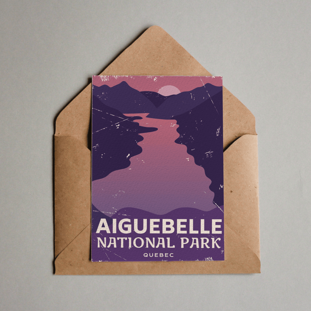 Aiguebelle Quebec National Park Postcard