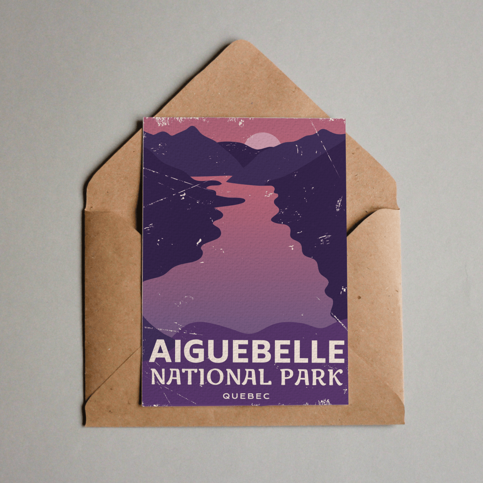 Aiguebelle Quebec National Park Postcard