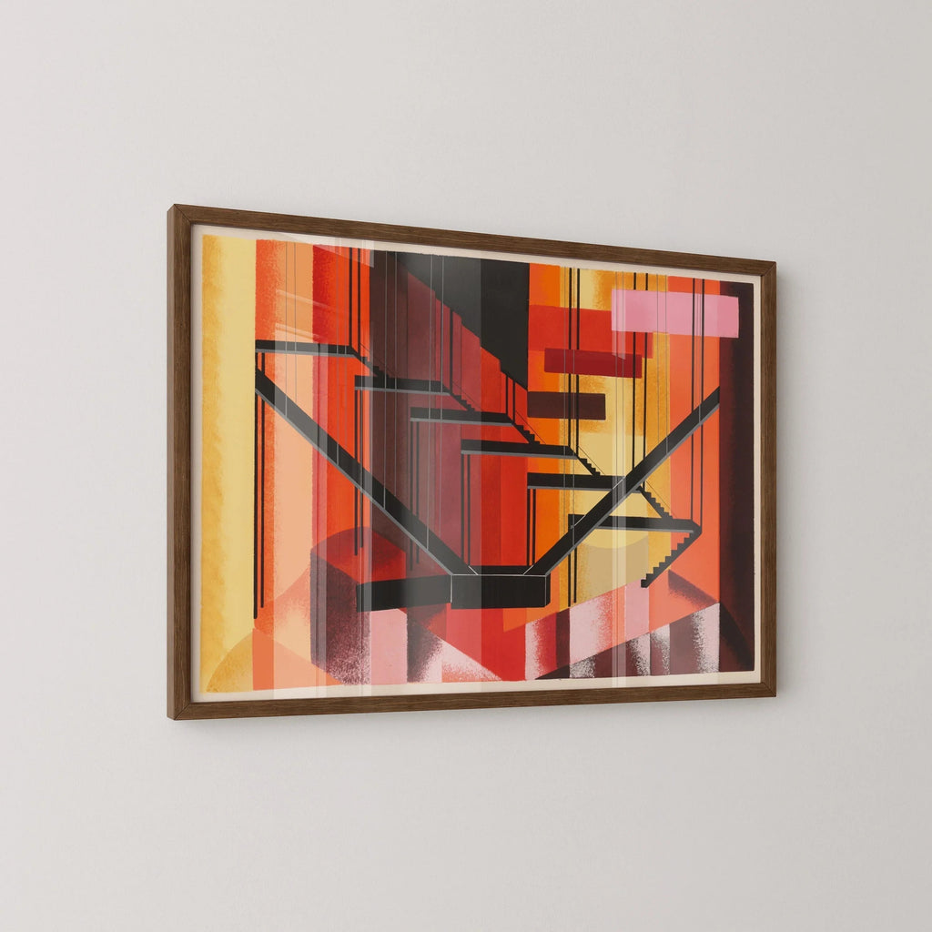 Alexandra Exter - Maquettes de Théâtre 13 PRINT | Art abstrait d'inspiration Bauhaus | Décoration murale moderniste audacieuse, disponible encadrée