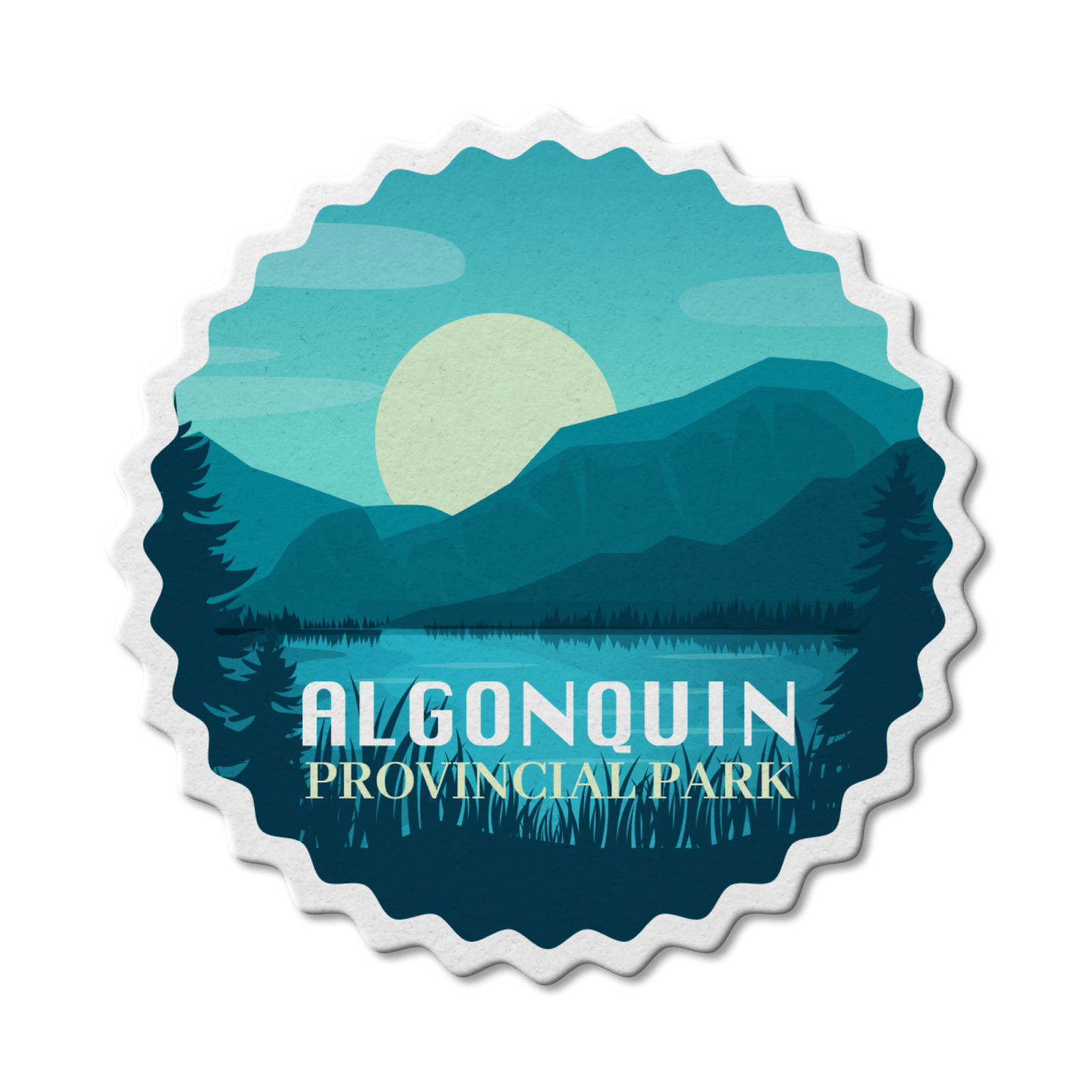 Algonquin Ontario Provincial Park Waterproof Vinyl Sticker