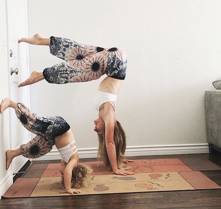 Kids Align Play & Cork Yoga Mat