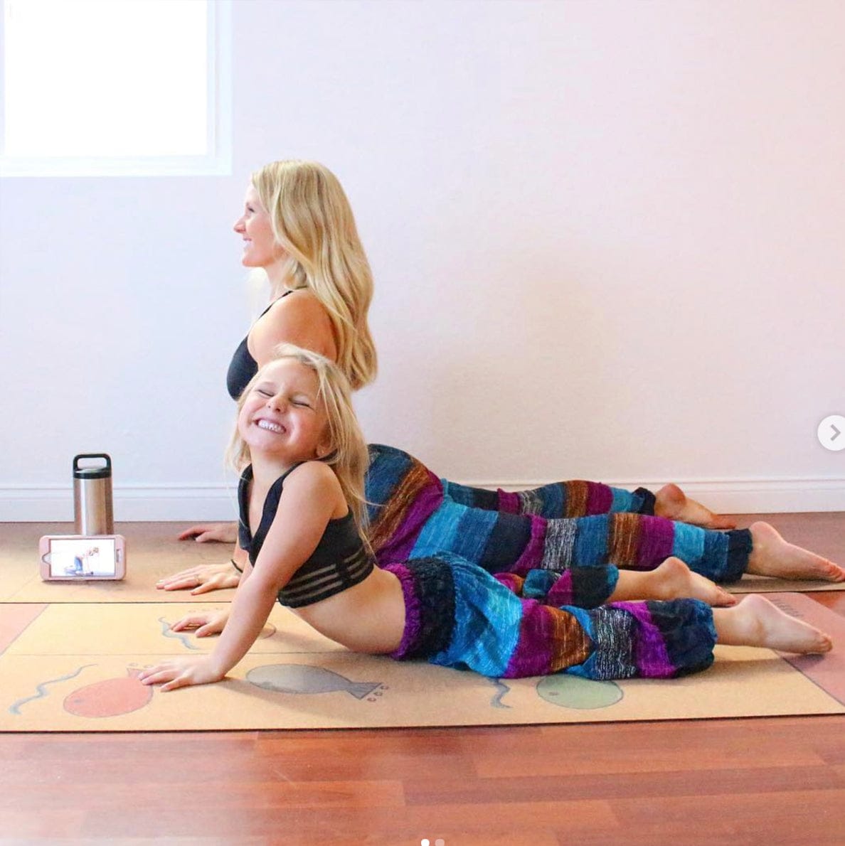 Kids Align Play & Cork Yoga Mat