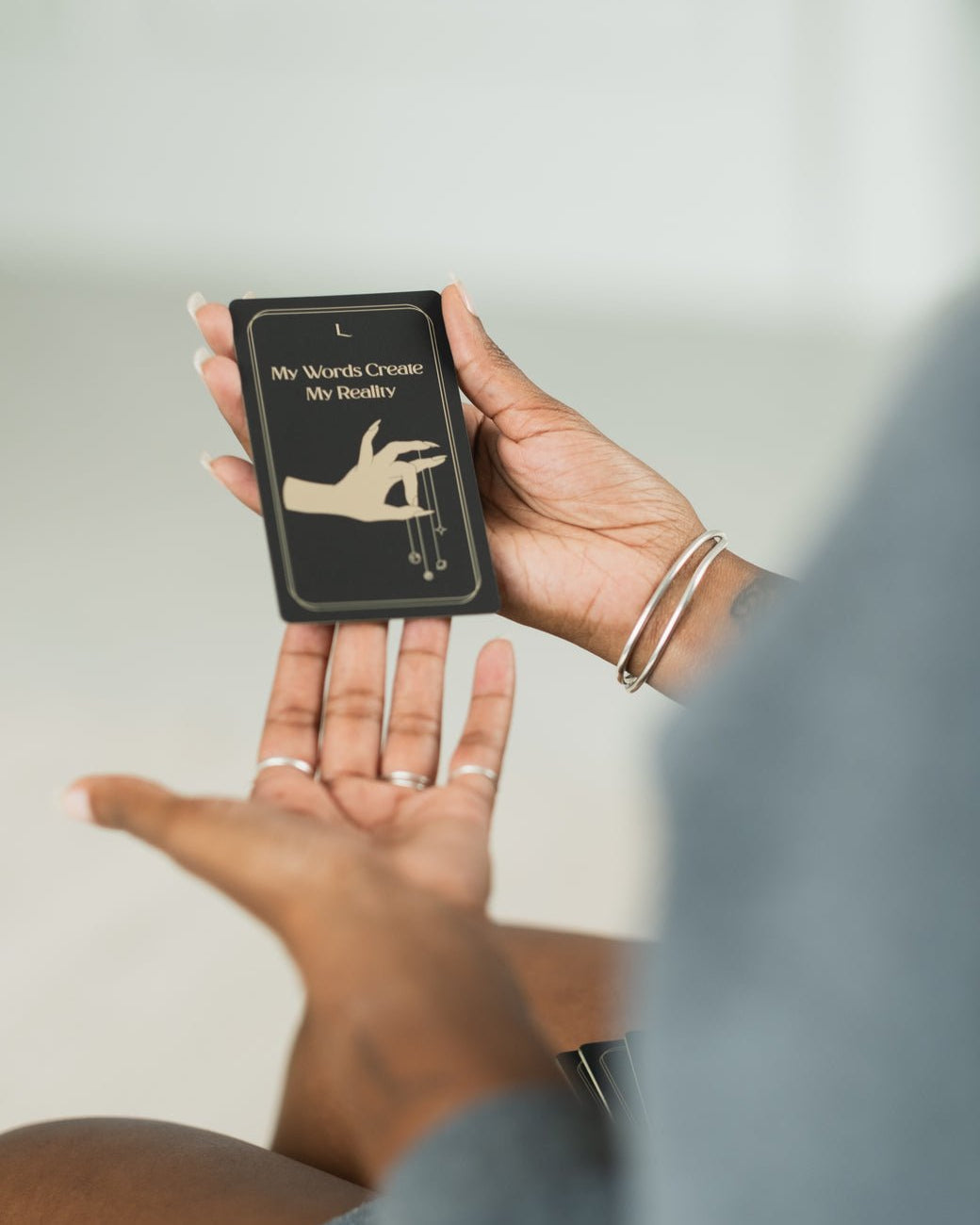 Cartes d'affirmation de guidage alignées