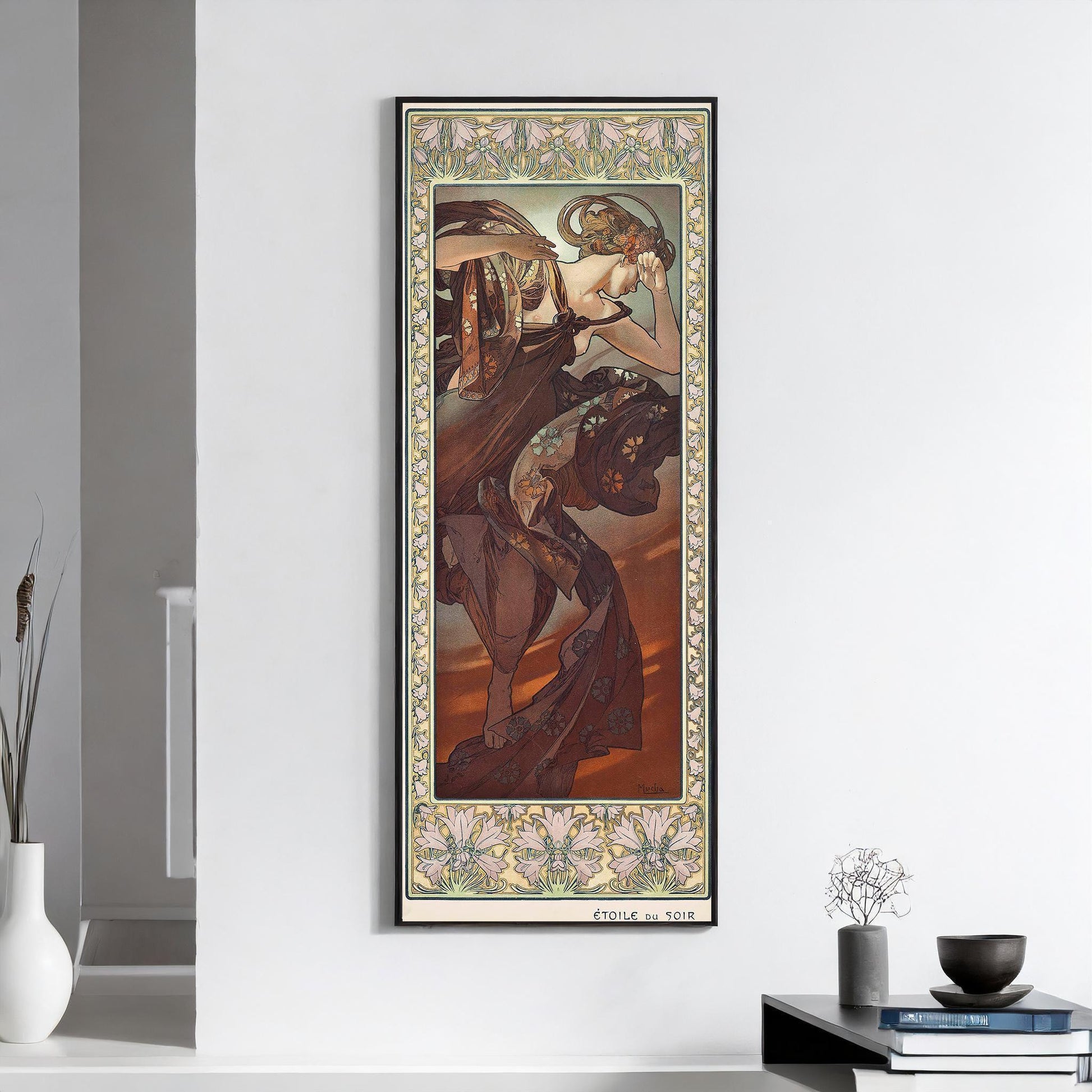 Alphonse Mucha - L'Étoile du Soir Art Nouveau Vintage Poster