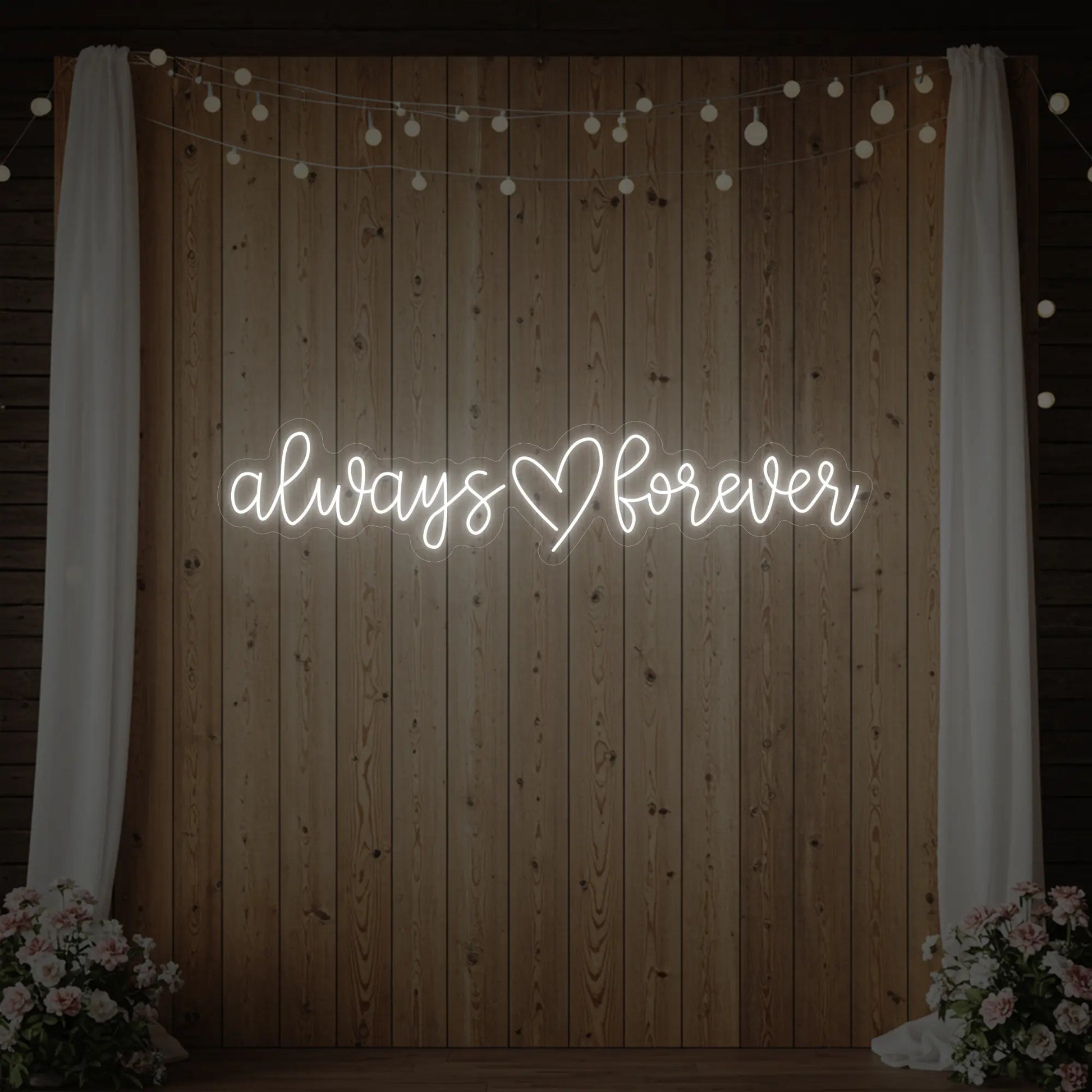 Always Heart Forever Neon Sign