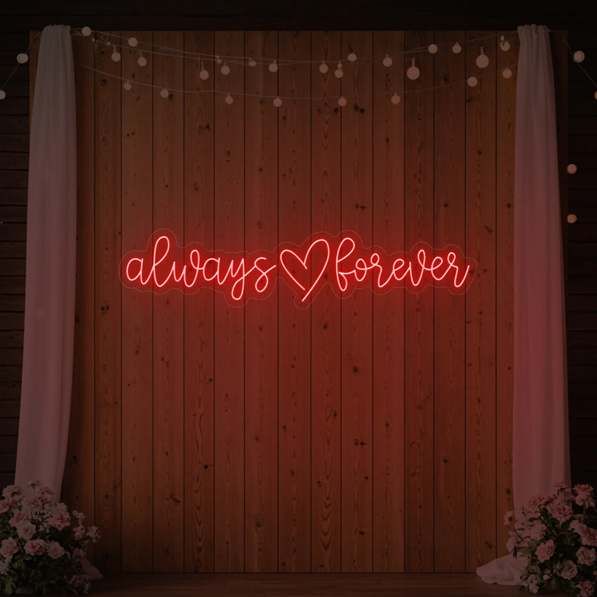 Always Heart Forever Neon Sign