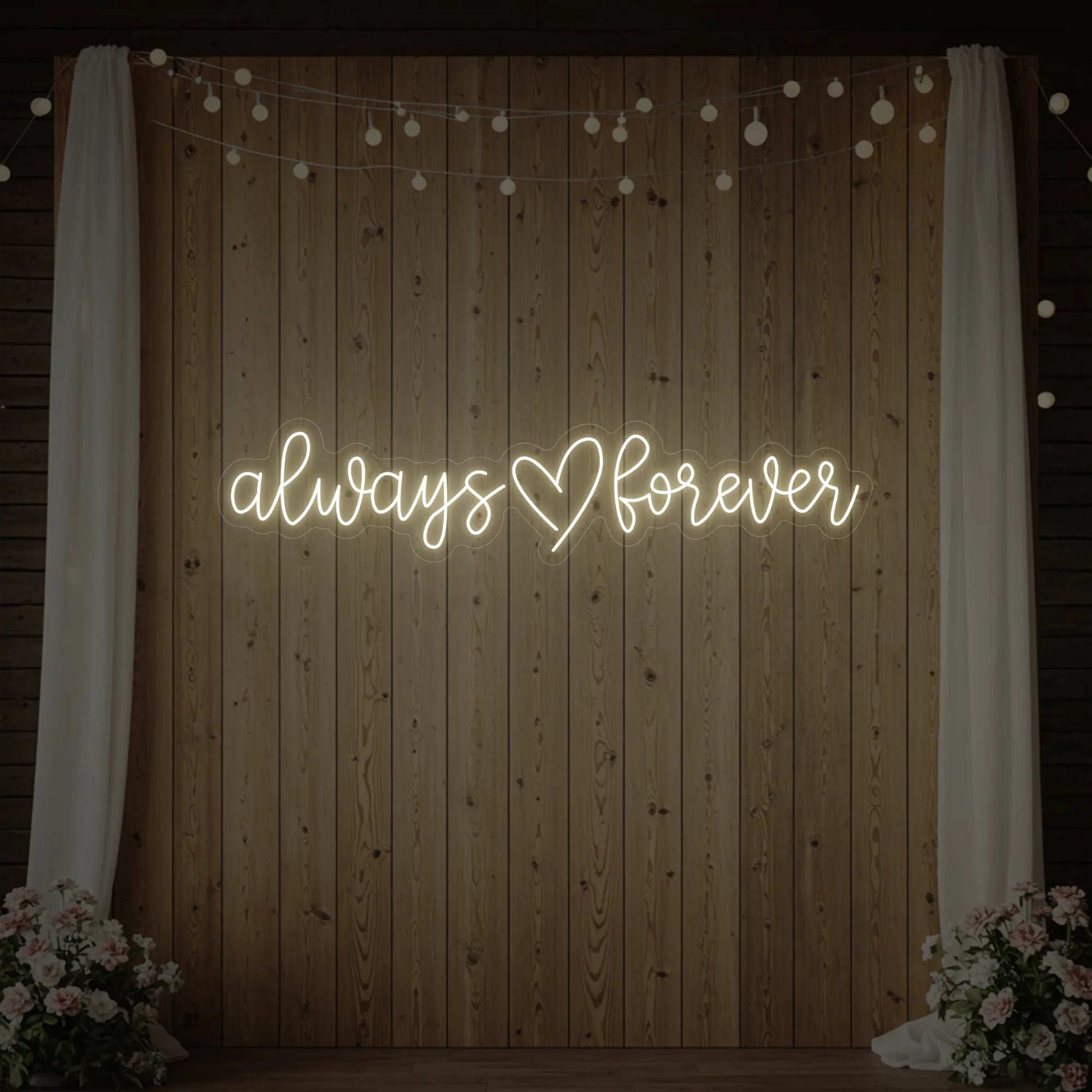Always Heart Forever Neon Sign