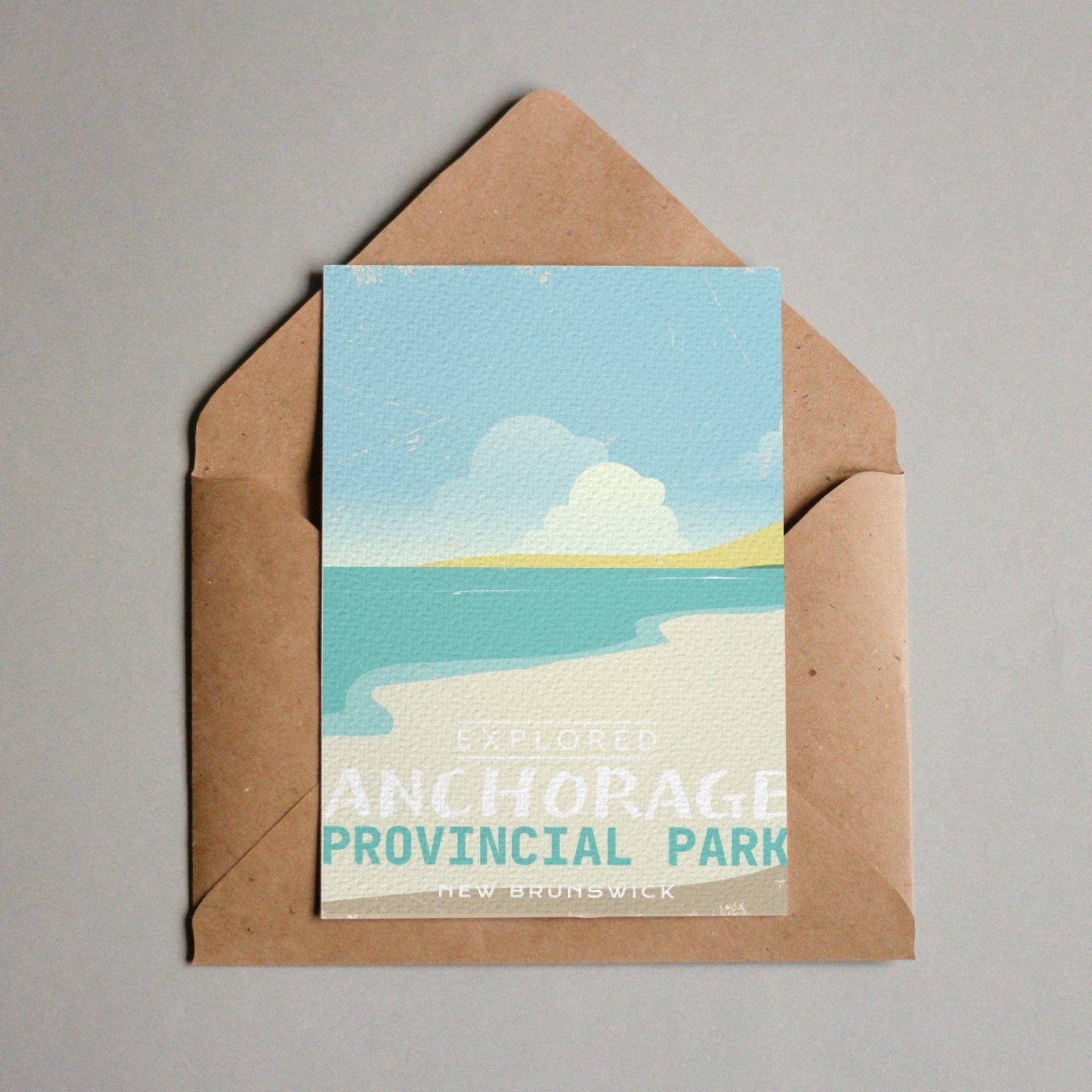 Anchorage New Brunswick Provincial Park Postcard
