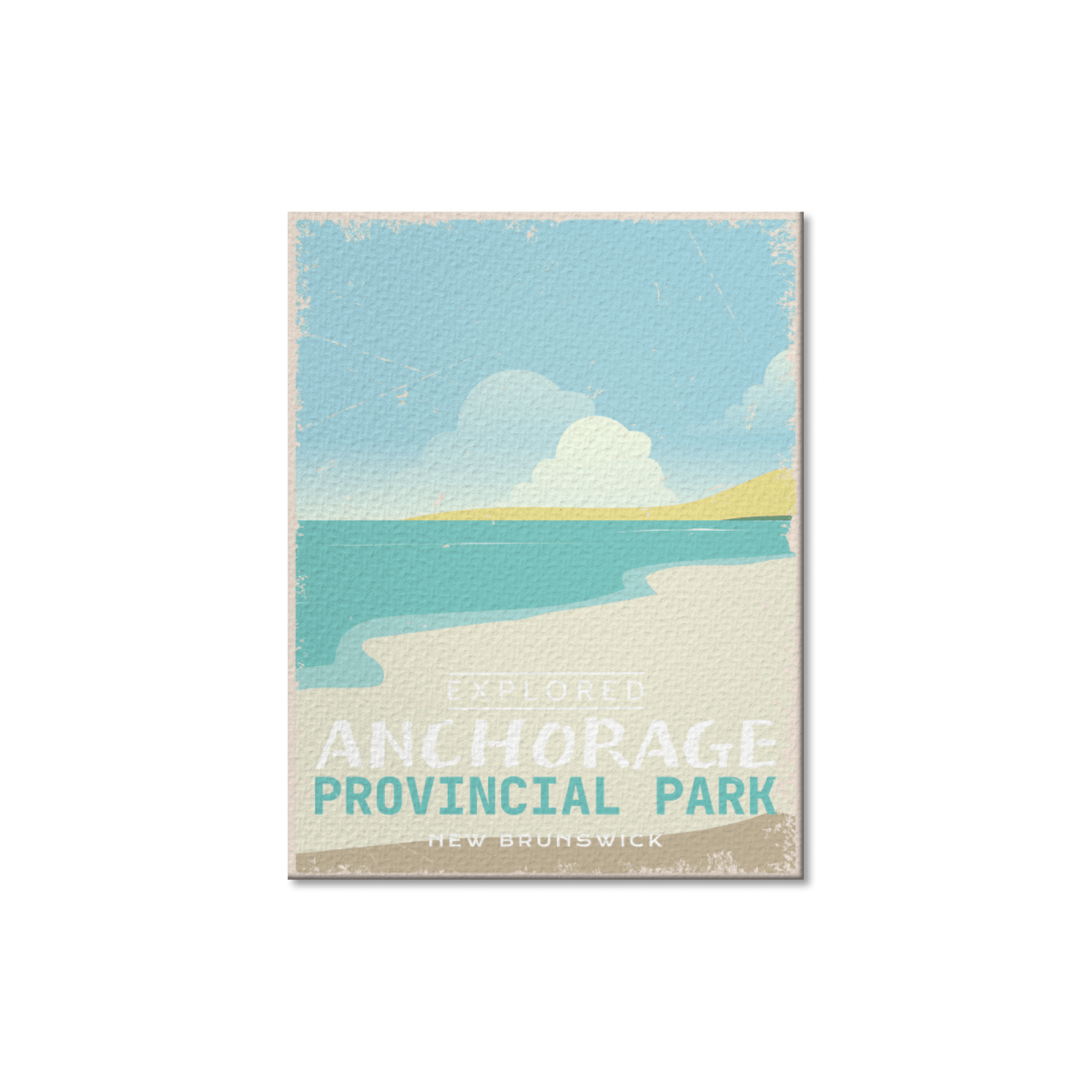 Anchorage New Brunswick Provincial Park Postcard