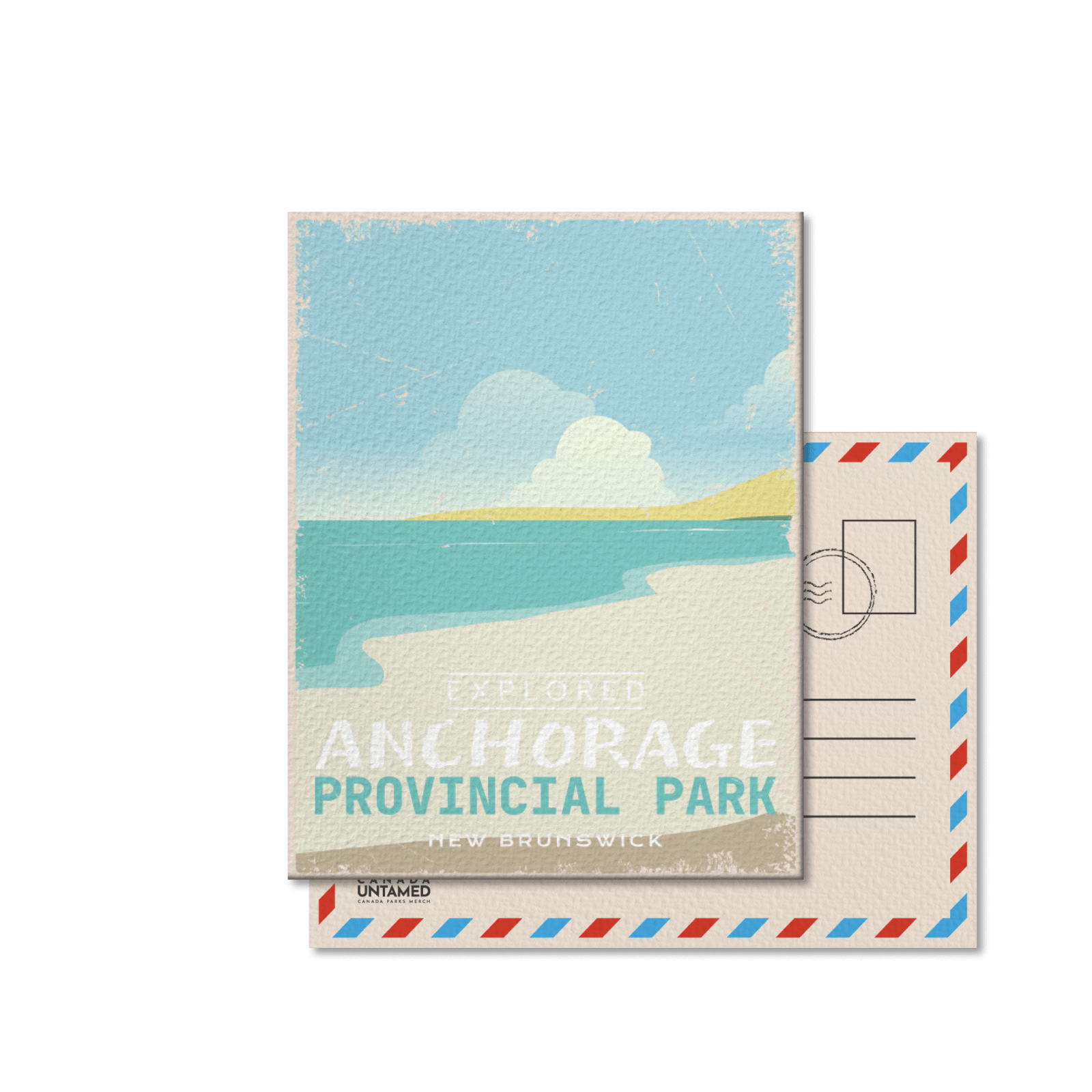 Anchorage New Brunswick Provincial Park Postcard