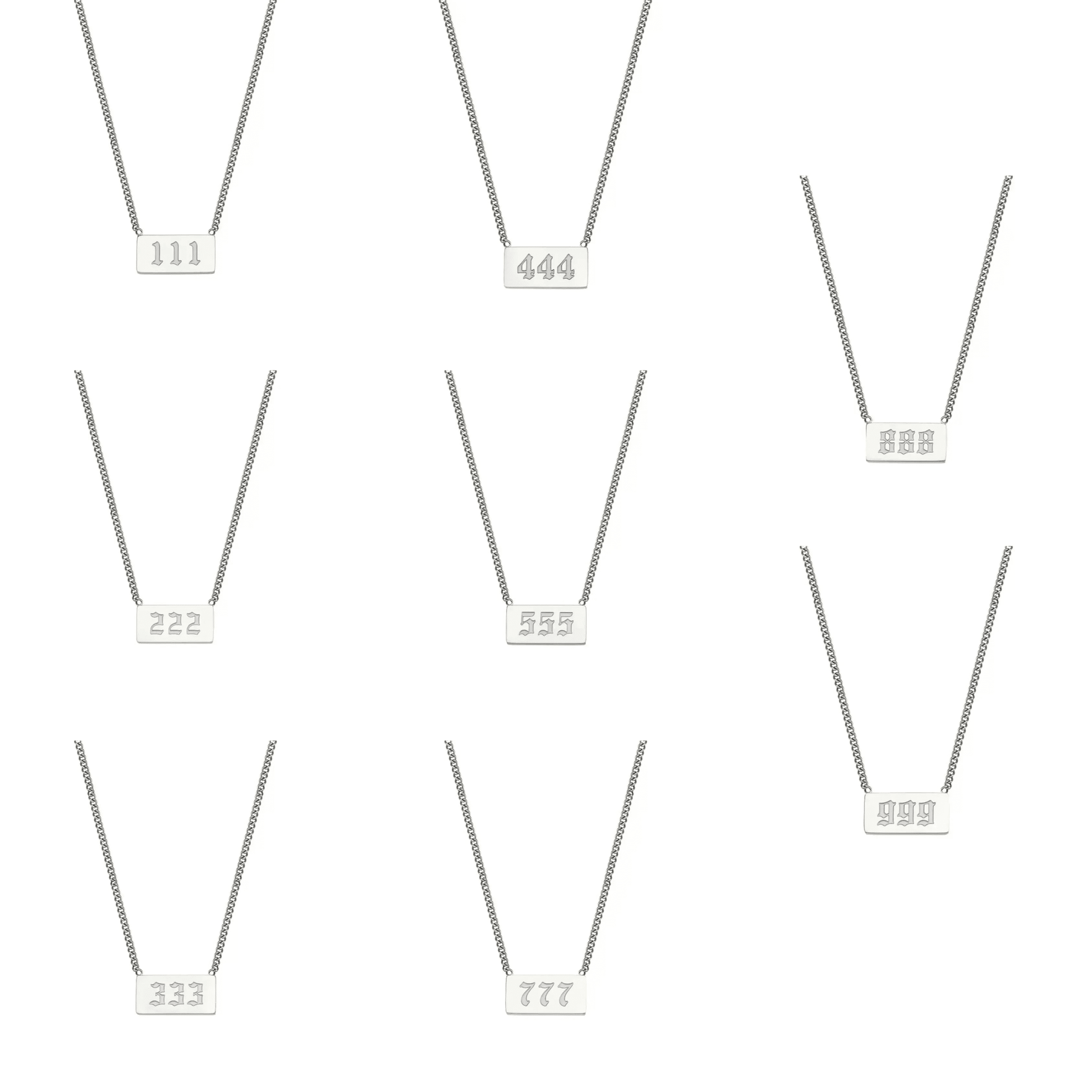 Angel Number Necklace