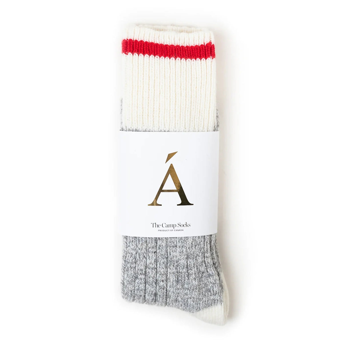 Chaussettes de camping classiques en laine