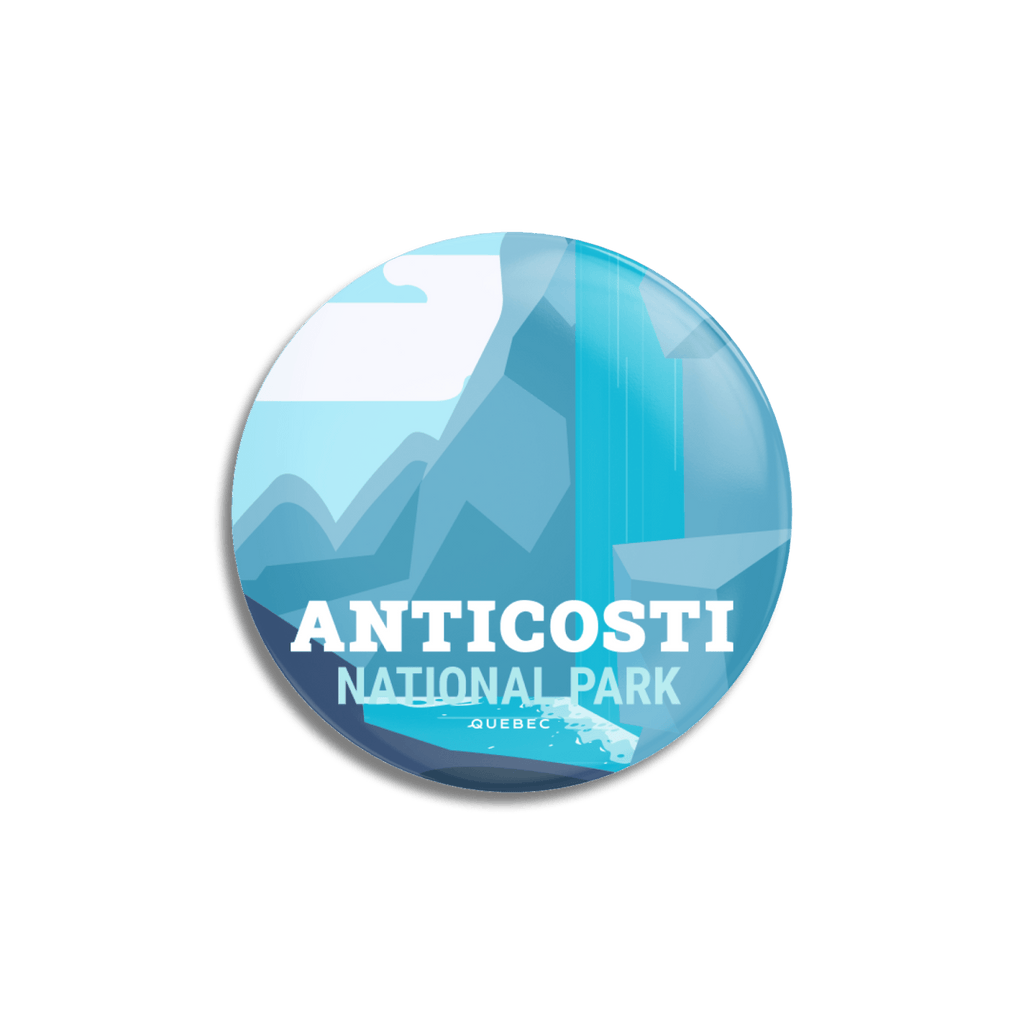 Anticosti National Park of Quebec Pinback Button