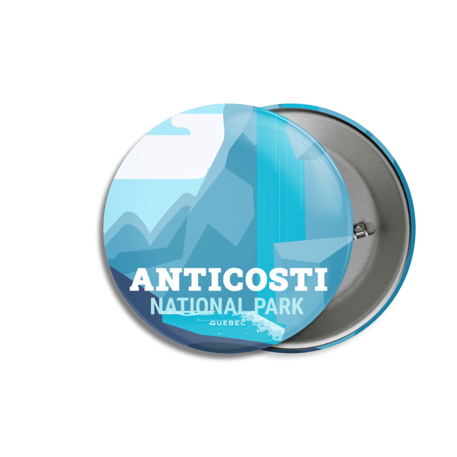 Anticosti National Park of Quebec Pinback Button