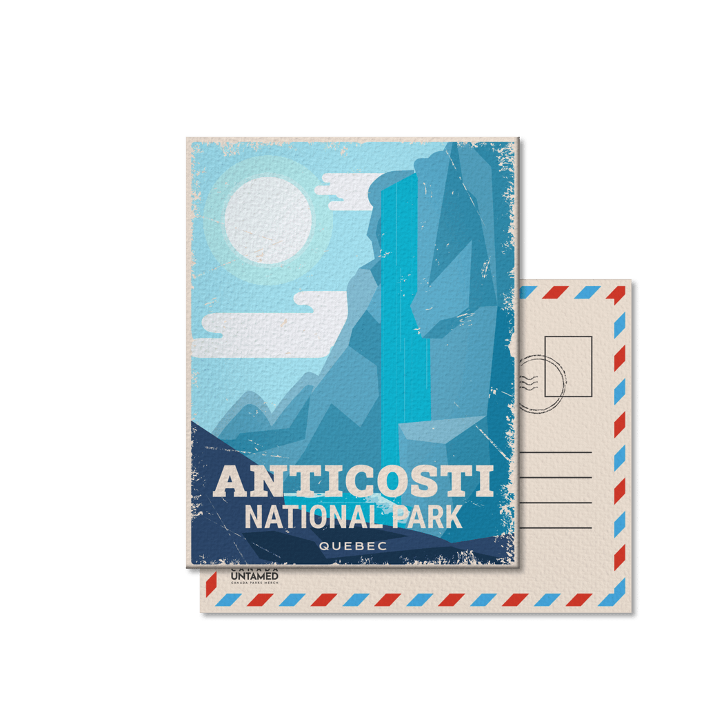 Carte postale du parc national Anticosti, Québec