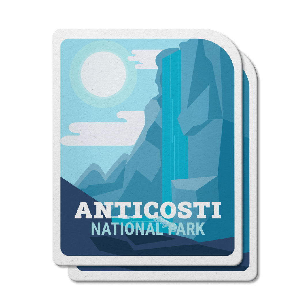 Anticosti Quebec National Park Waterproof Vinyl Sticker