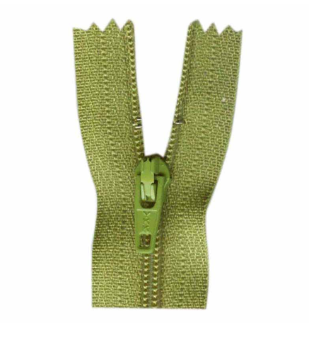 Fermeture éclair tout usage Costumakers – 9 pouces, extrémité fermée – Vert pomme