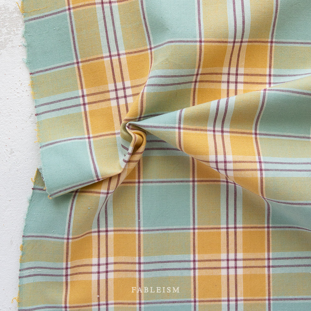 Fableism Arcade Plaid Wovens - Chameleon- 1/4 yard