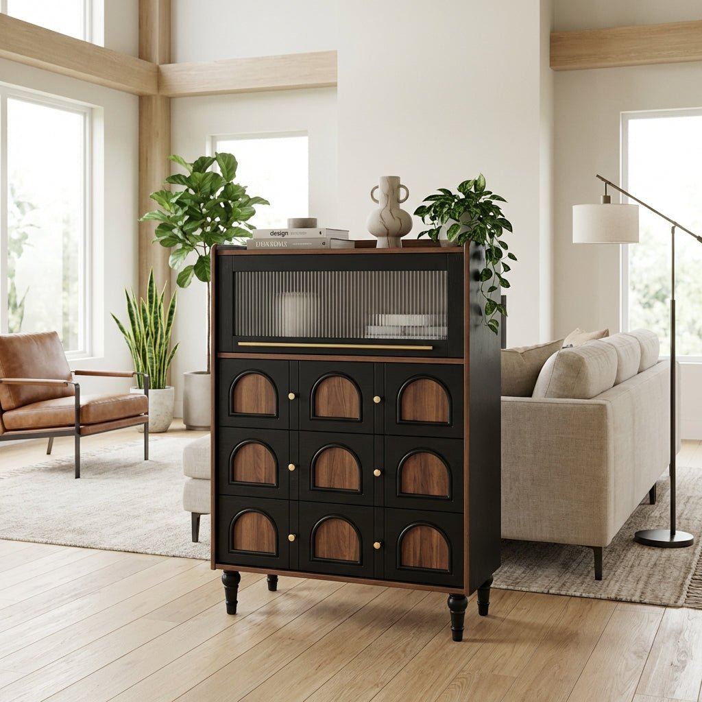 The Archway Coffee & Bar Cabinet