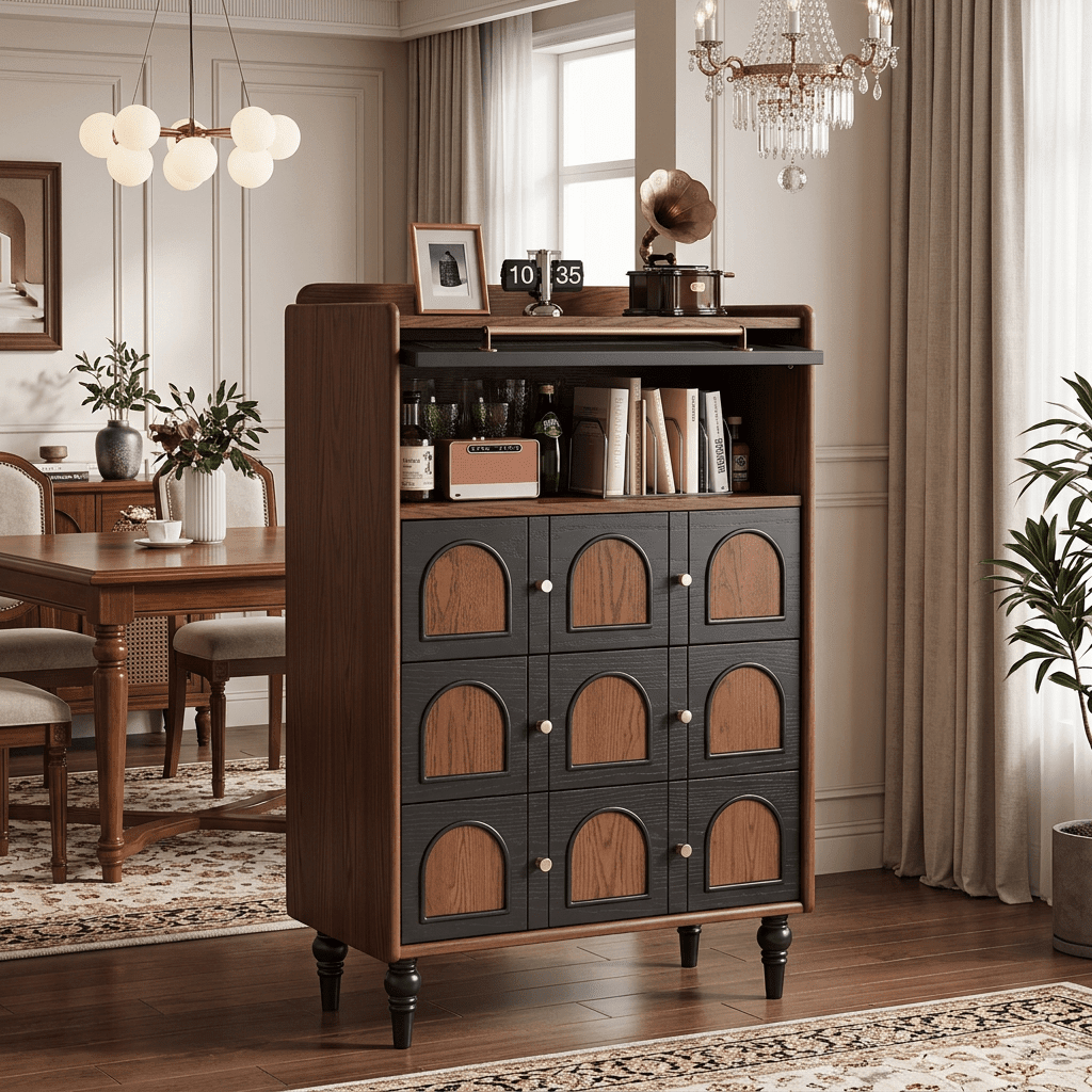The Archway Coffee & Bar Cabinet