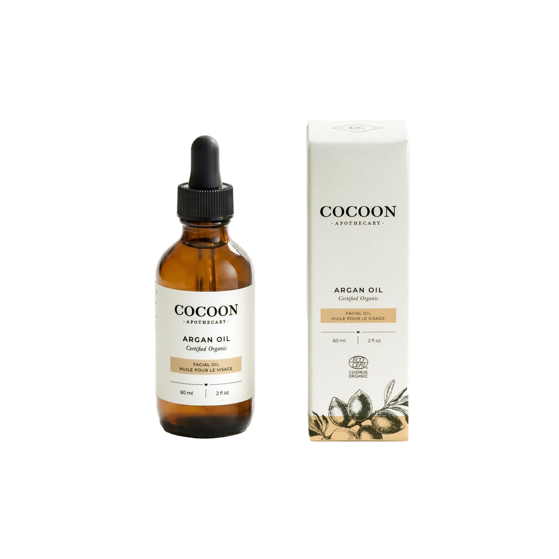 Huile faciale à l'argan 