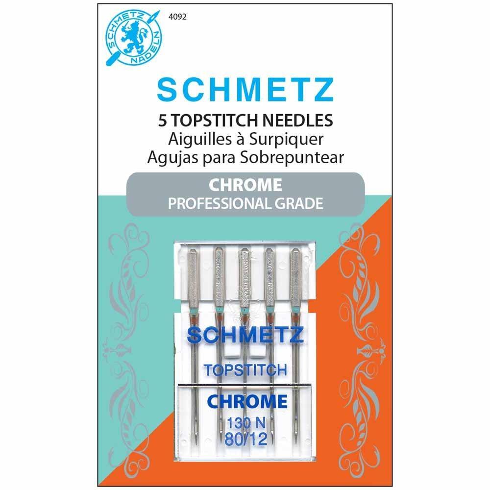 Point de surpiqûre chromé SCHMETZ #4092 - 80/12 - 5 unités