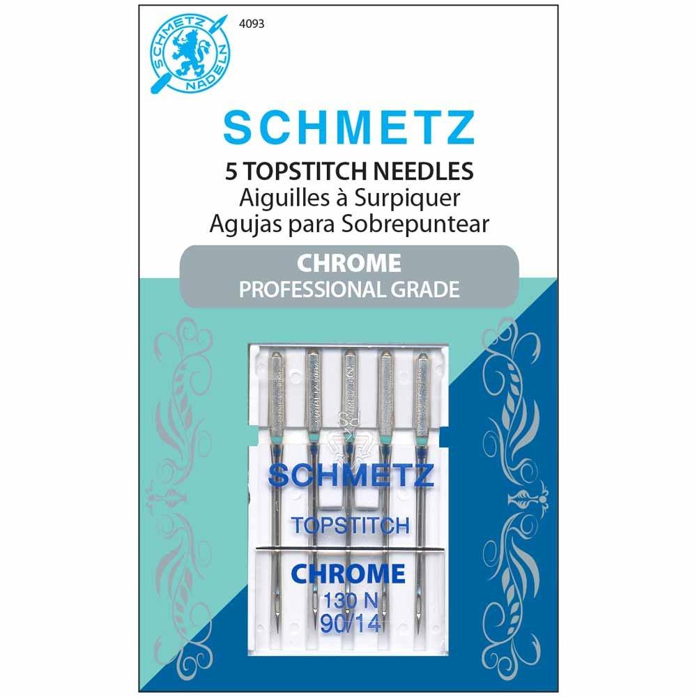 Point de surpiqûre chromé SCHMETZ #4093 - 90/14 - 5 unités