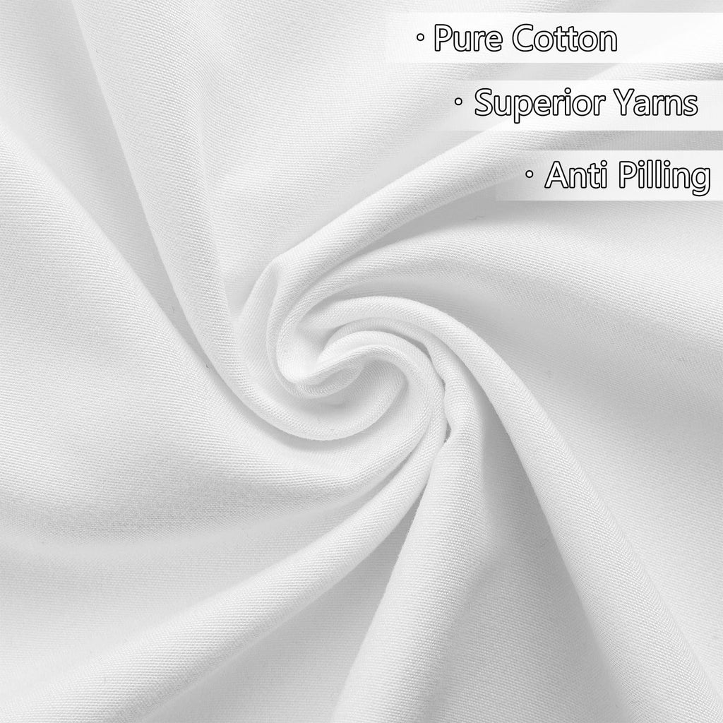 OG Xmas 4-Piece Bedding Set with Blank Fitted Sheet (Queen 68.9x82.7inch)