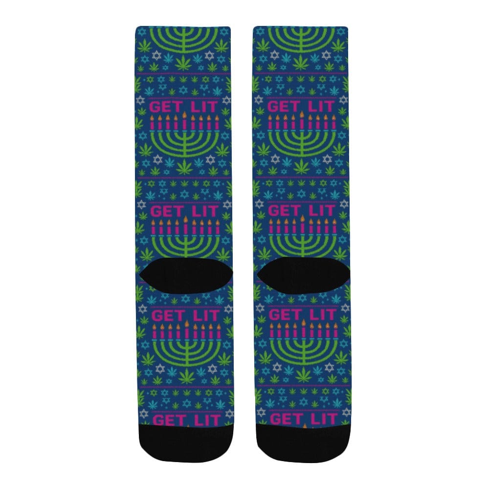 Chaussettes lumineuses pour Hanoukka