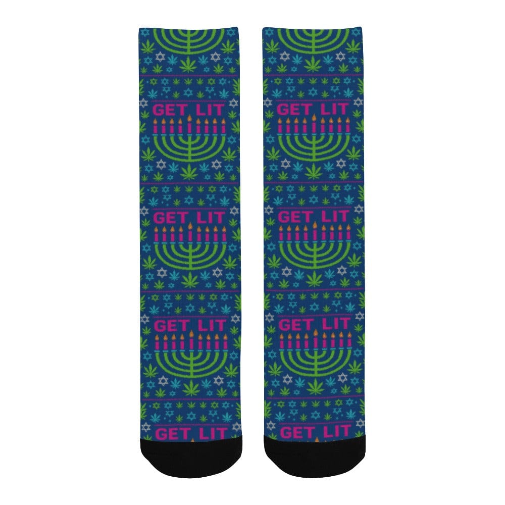 Chaussettes lumineuses pour Hanoukka
