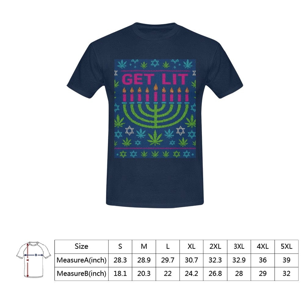 Get Lit Hanukkah Men's T