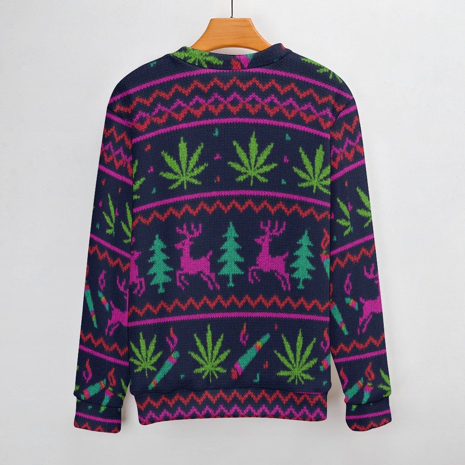 Neon Xmas Crewneck Sweatershirt (unisex)