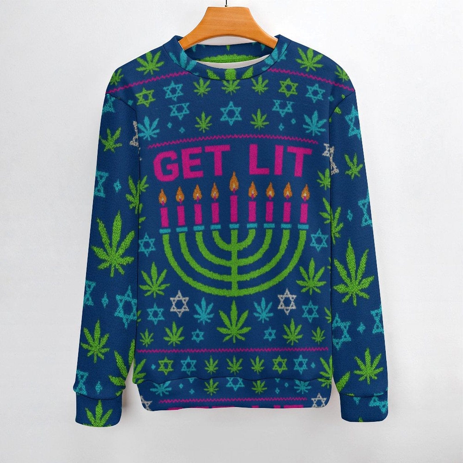 Get Lit Hannukah Sweatershirt
