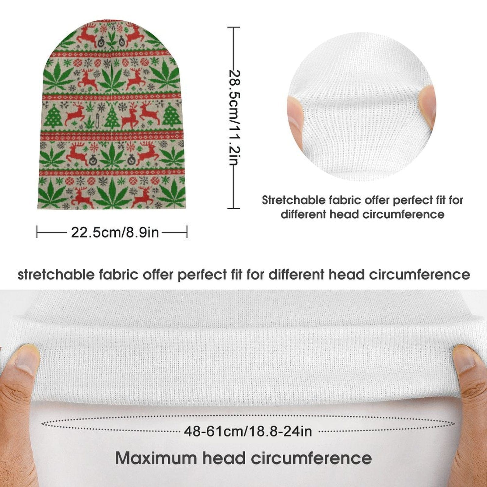 Bonnet de Noël original