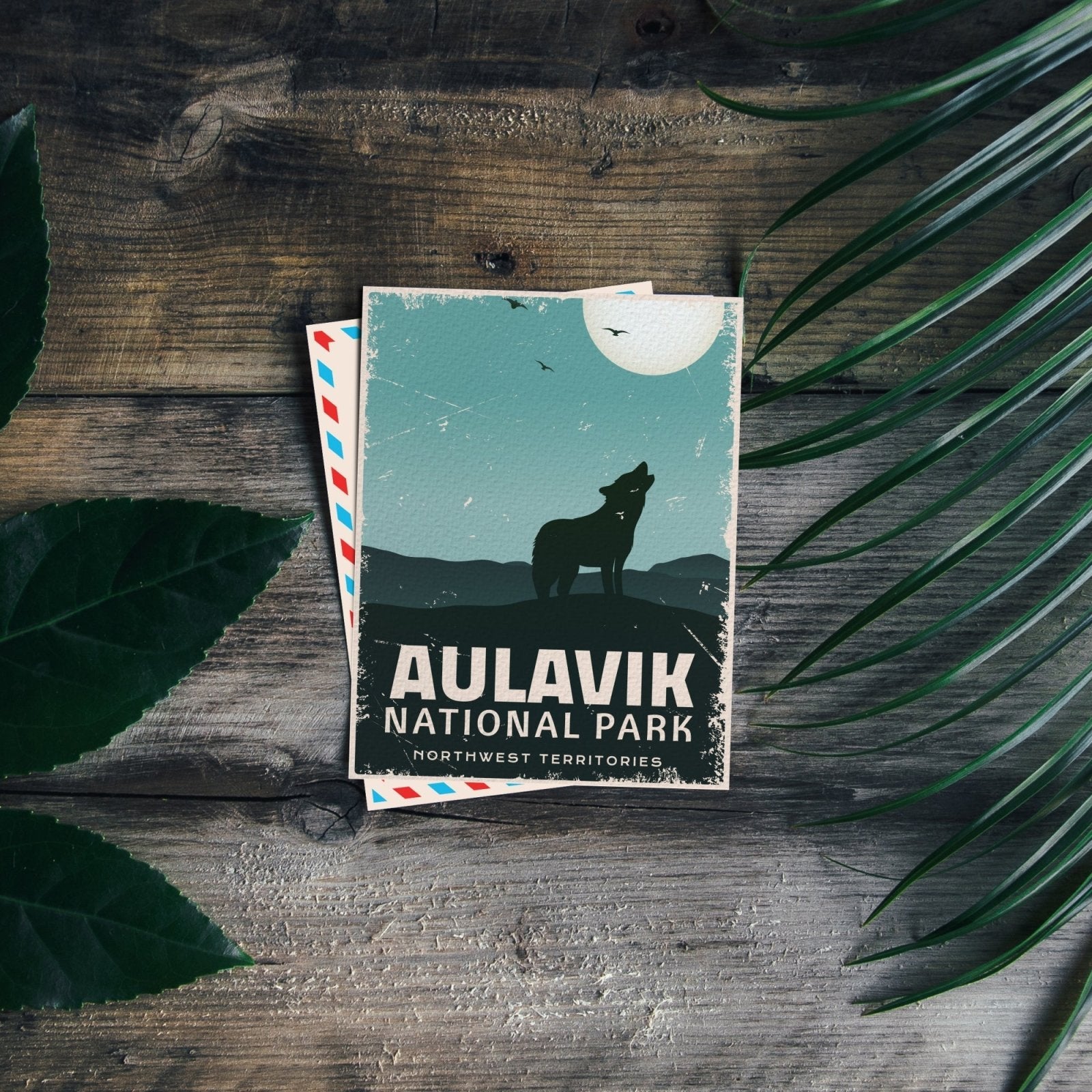 Aulavik National Park of Canada Postcard