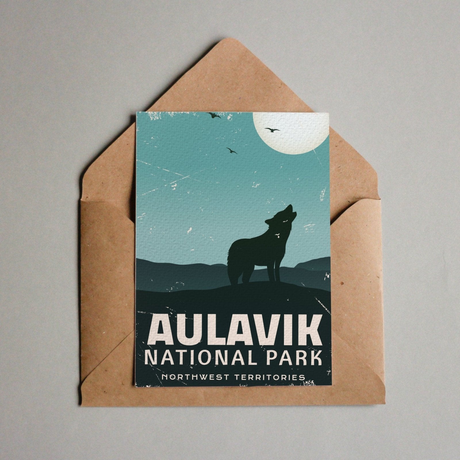 Aulavik National Park of Canada Postcard