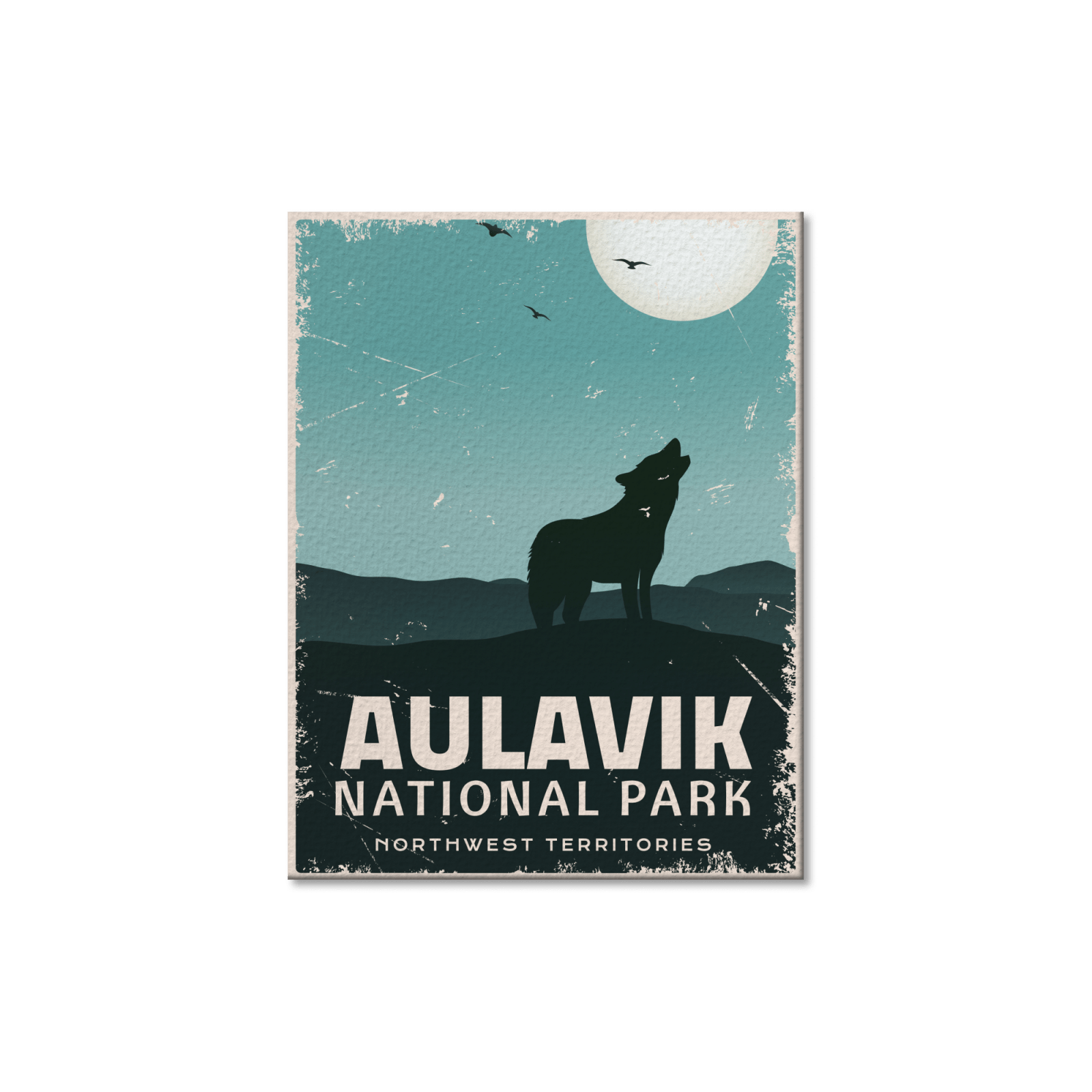 Aulavik National Park of Canada Postcard