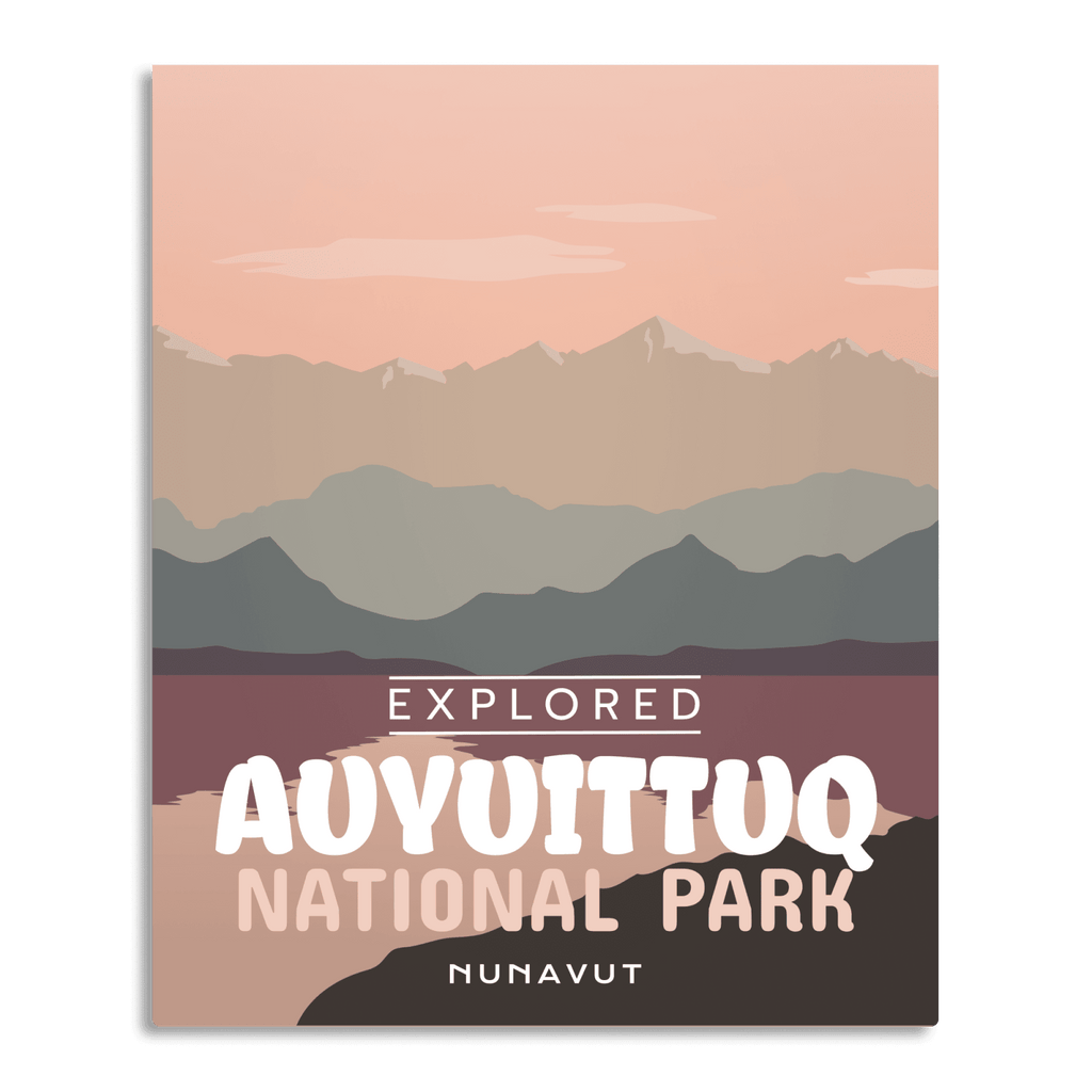 Affiche « Explorée » du parc national d’Auyuittuq