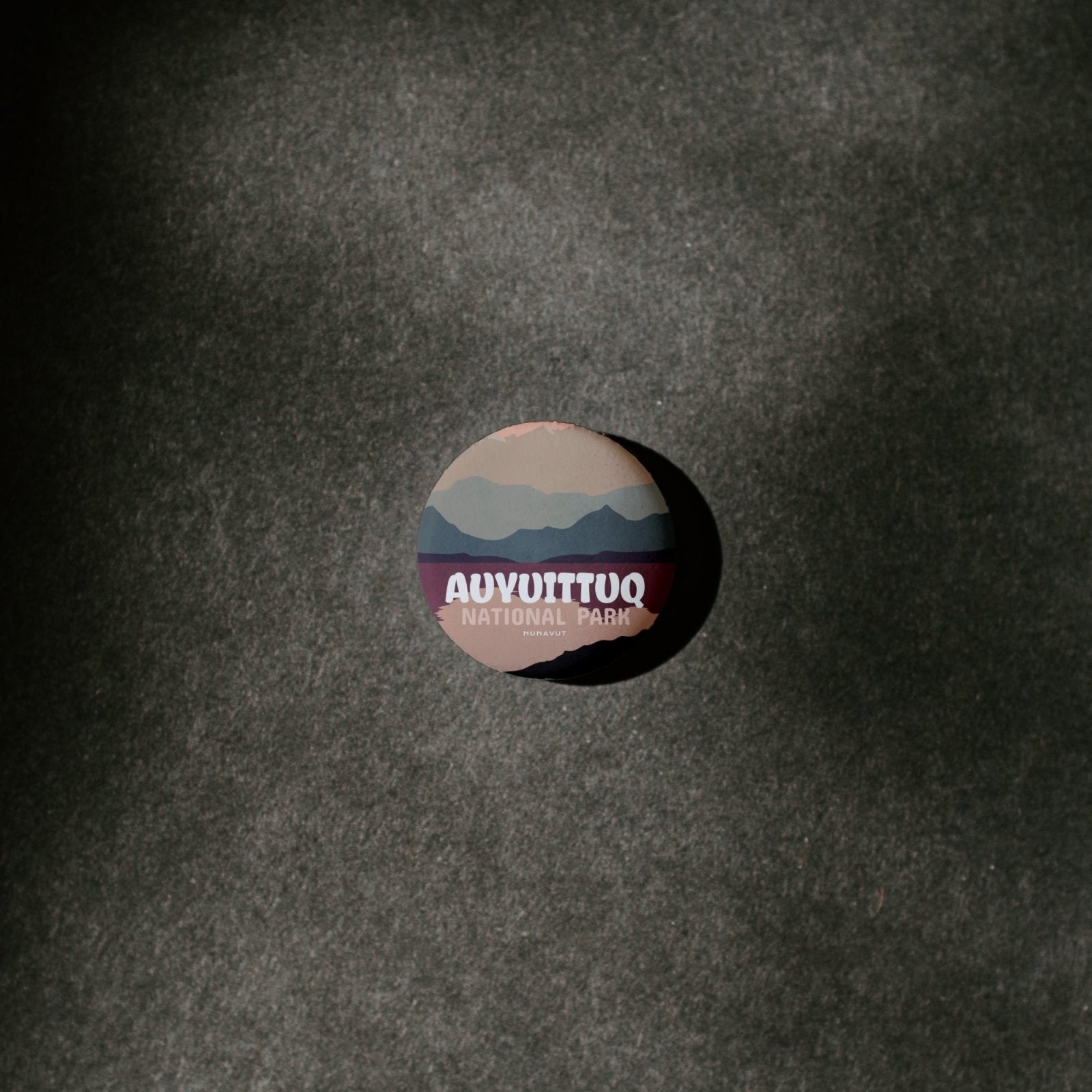 Auyuittuq National Park of Canada Pinback Button