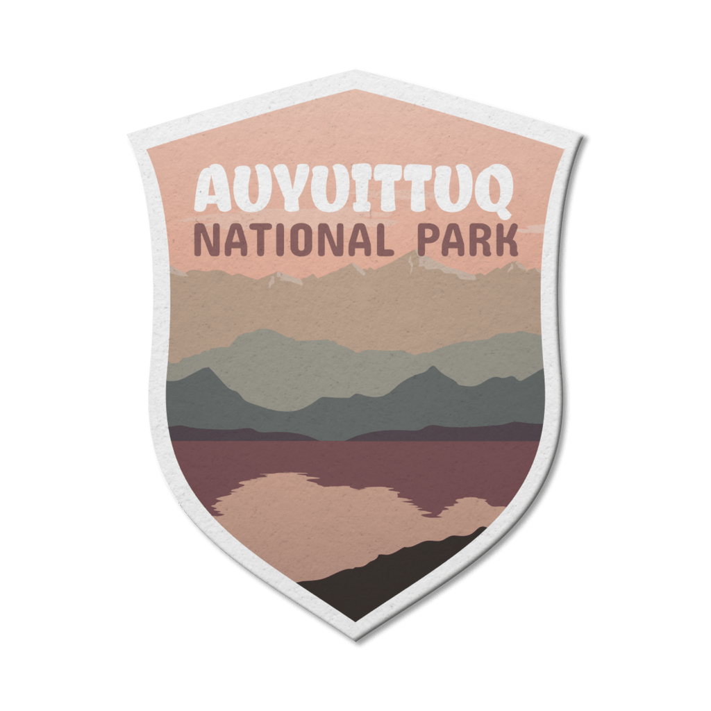 Auyuittuq National Park of Canada Waterproof Vinyl Sticker
