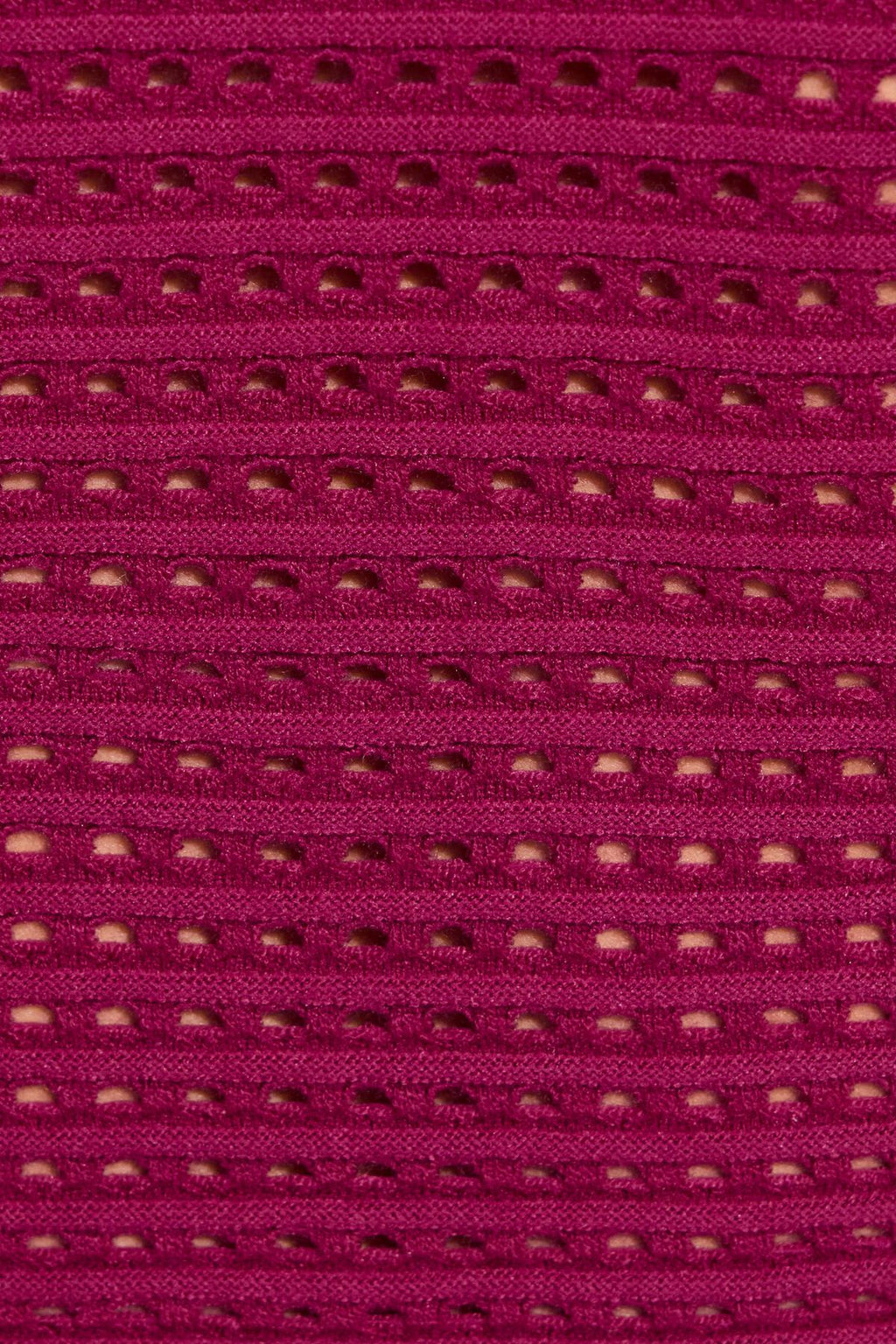 Sheer V-Neck Knit Crop Tee