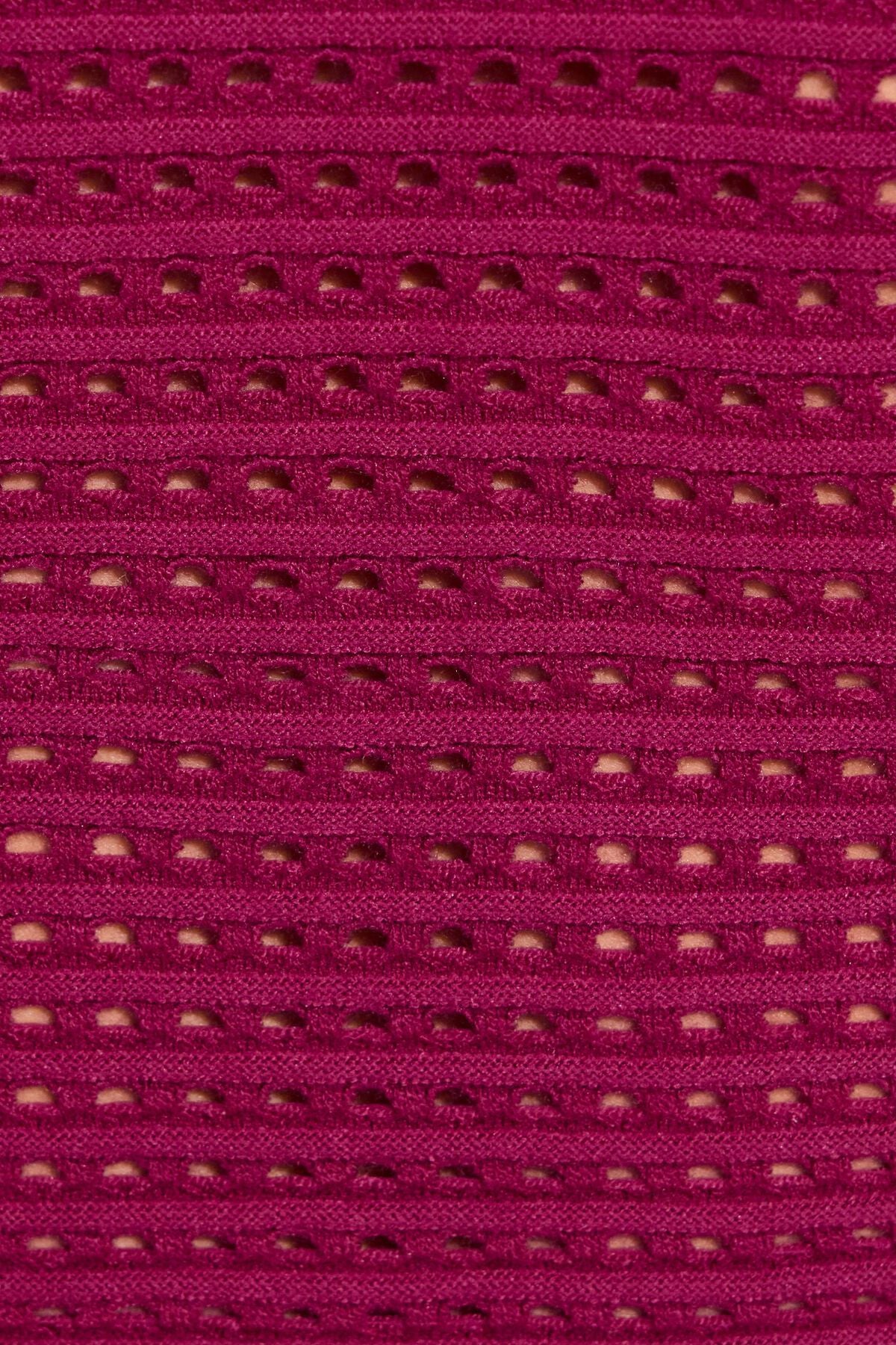 Sheer V-Neck Knit Crop Tee