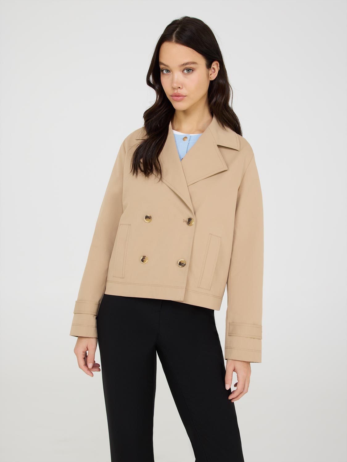 Trench-coat cintré