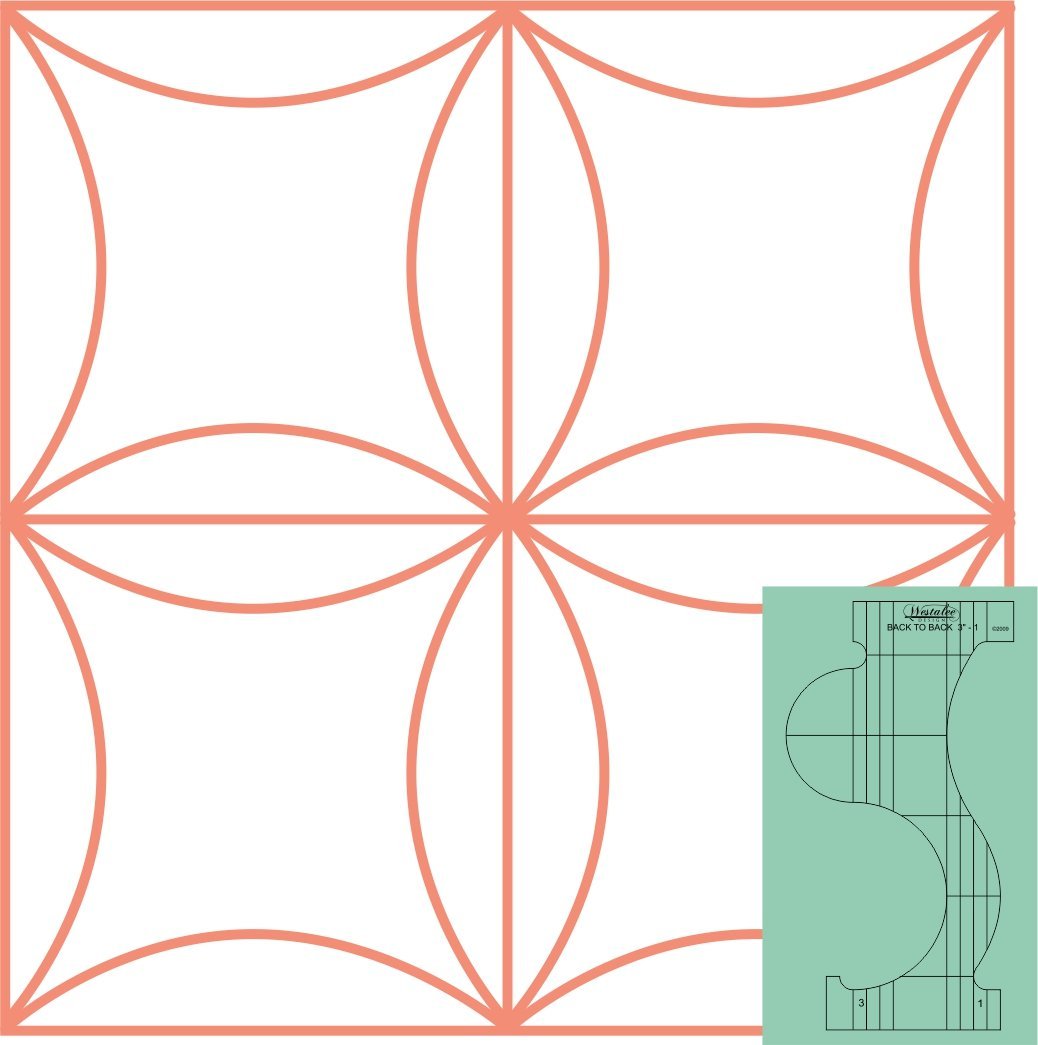 Modèles Westalee dos à dos 3"x1" 3"x2" Design
