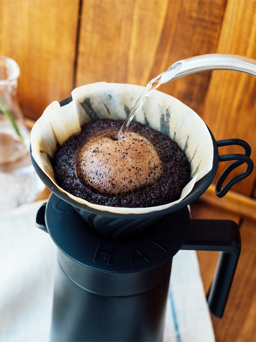 HARIO Double-Walled Thermal Pot (w/ Ceramic Coating) (600ml/20oz)