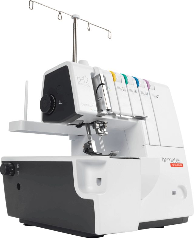 Bernette Funlock B42 point de recouvrement