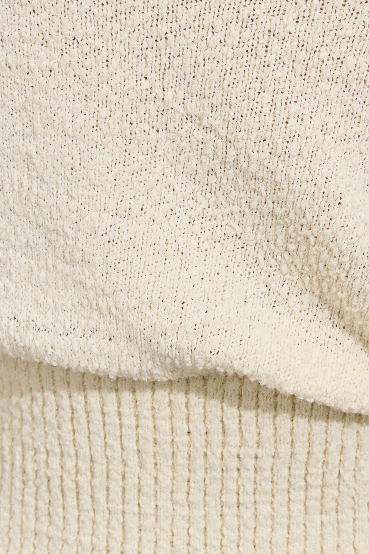 Pull col bateau bouclé