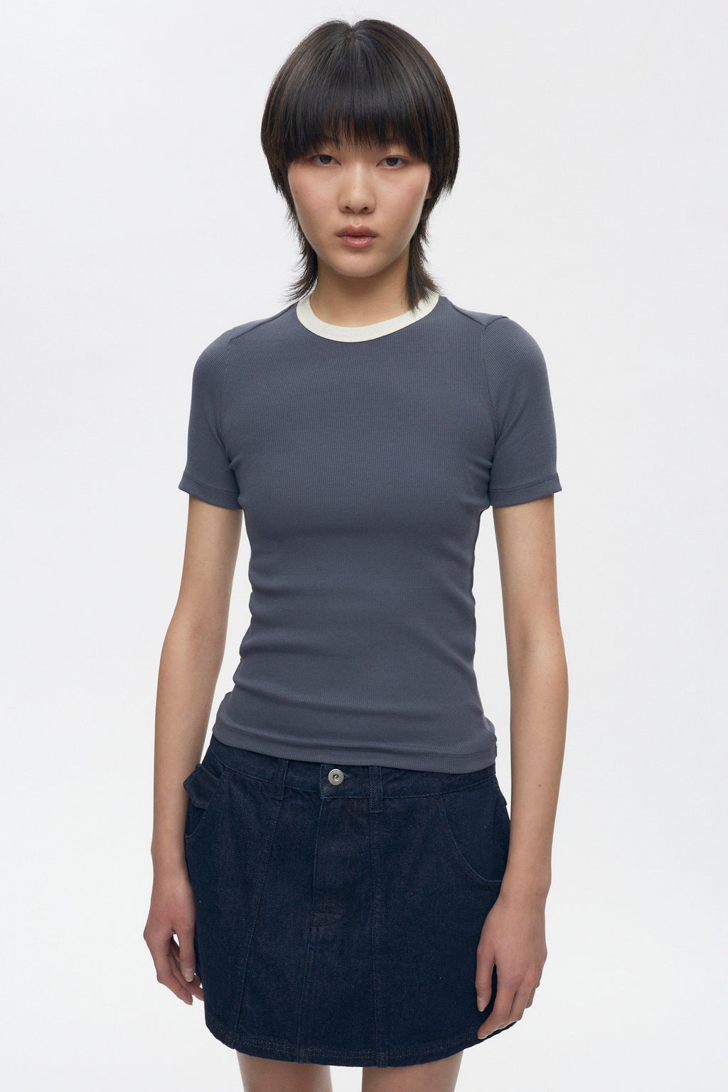 Women's Fitted Rib Tee