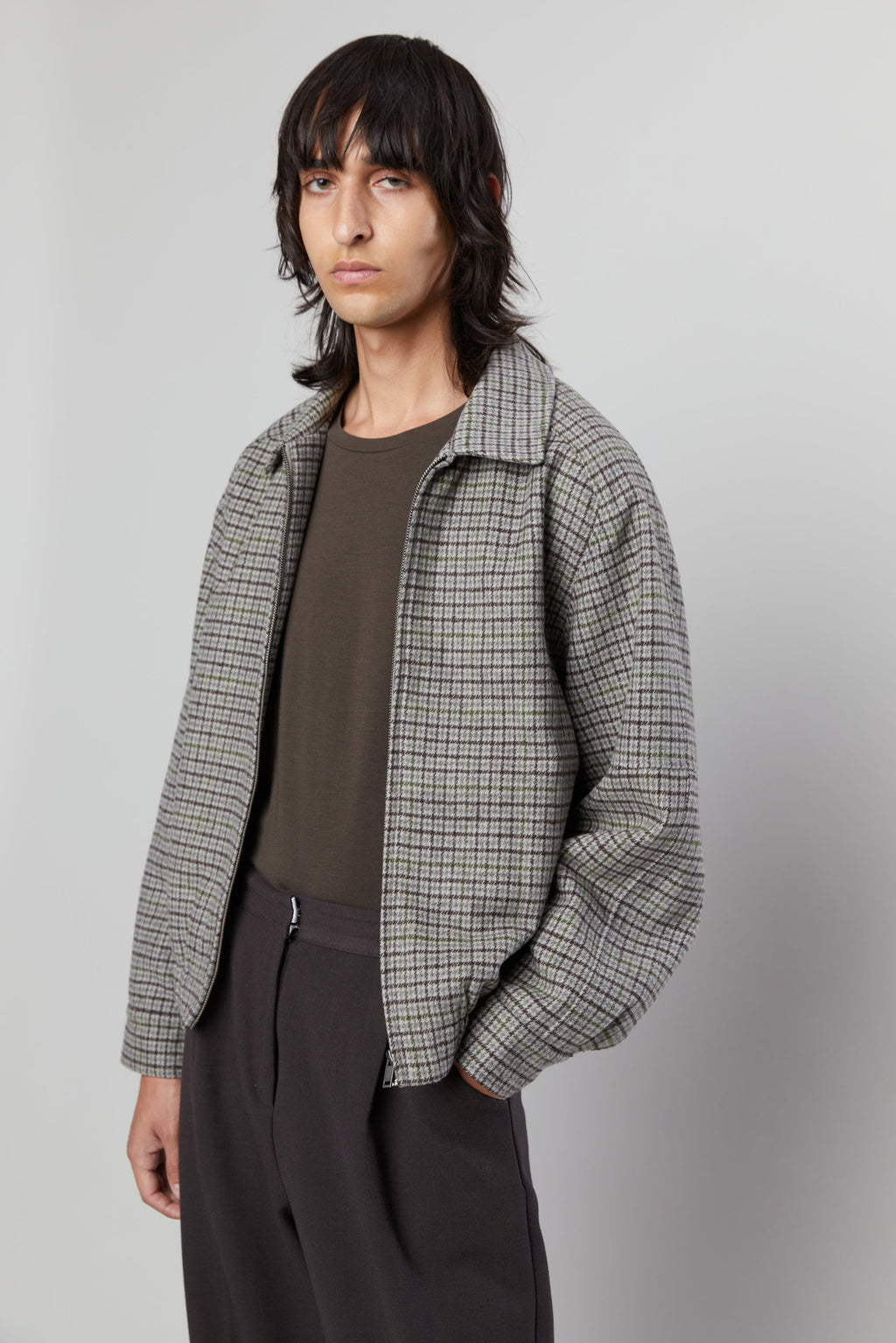 COLLARED SHORT JACKET